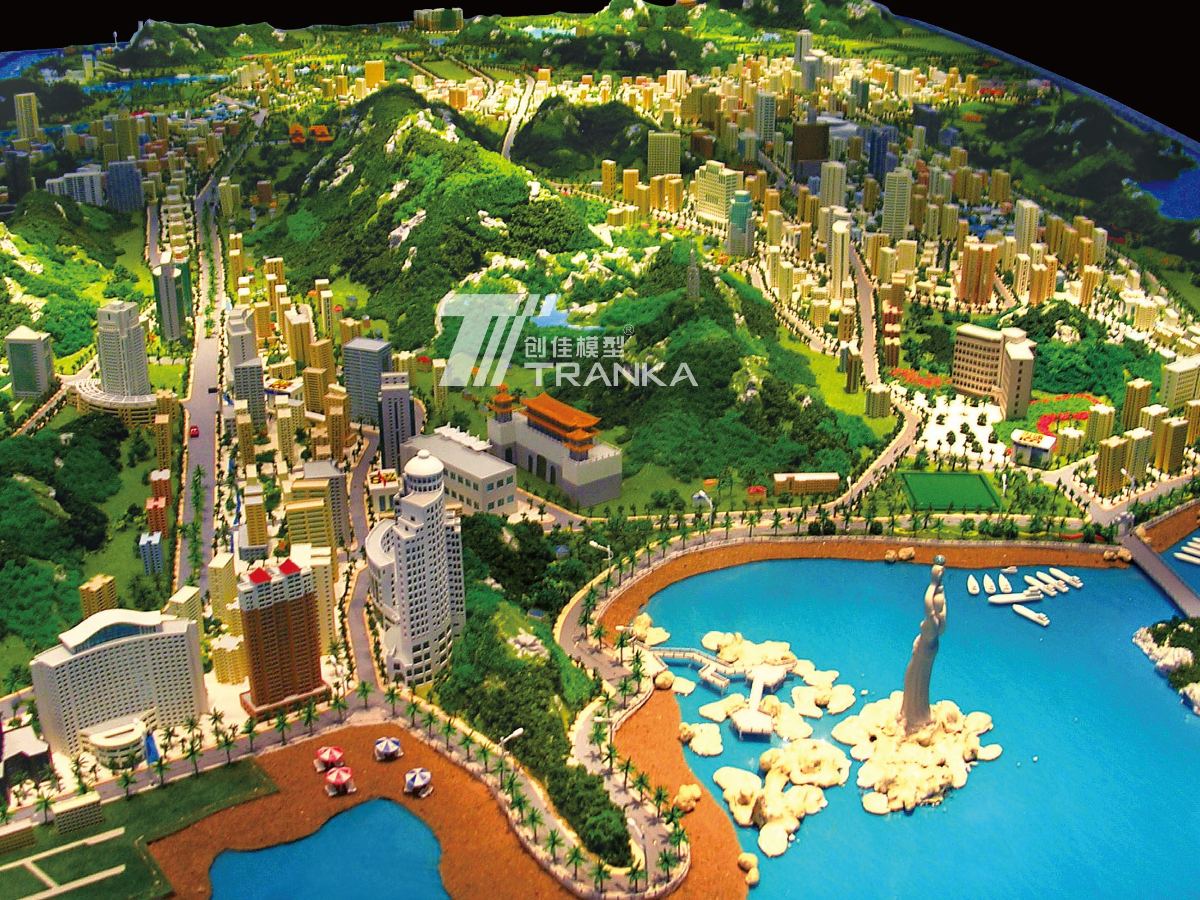 珠海市總體規劃模型