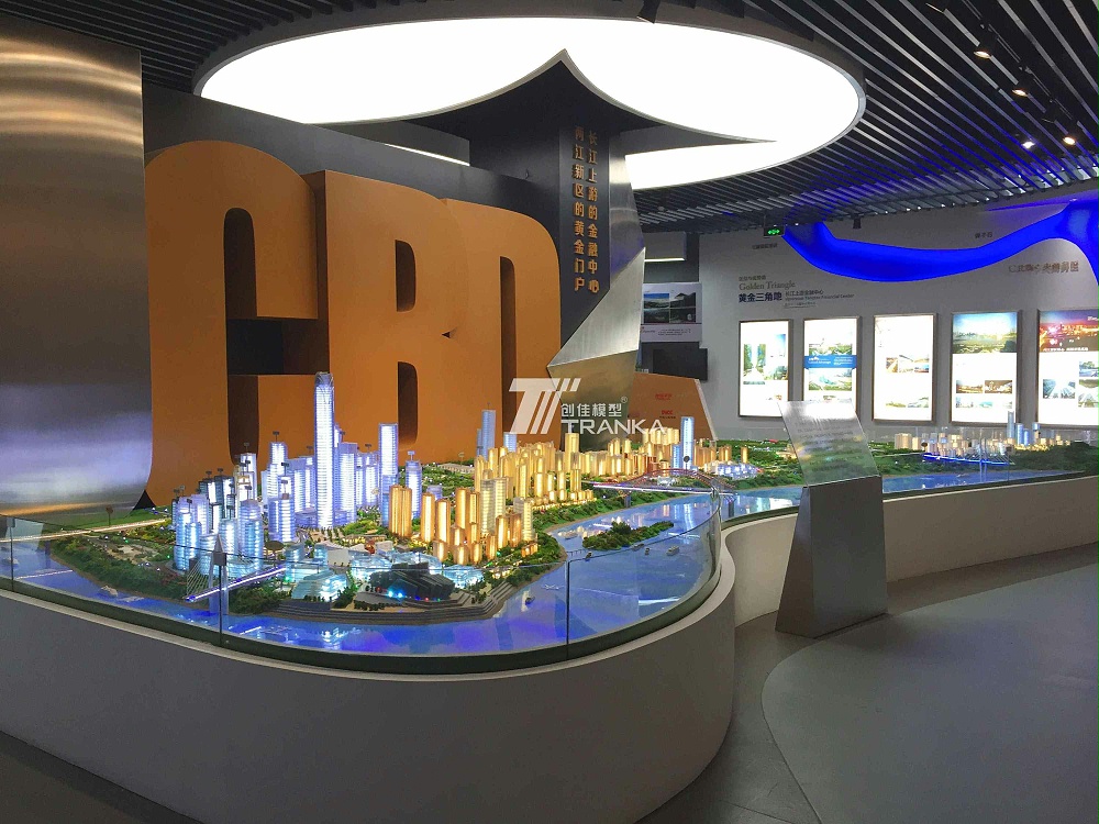 重慶兩江新區服務貿易產業園模型