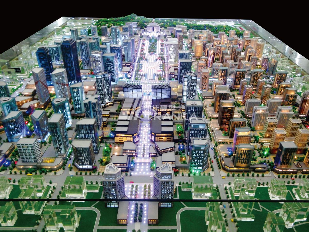 西永中心城市規劃模型