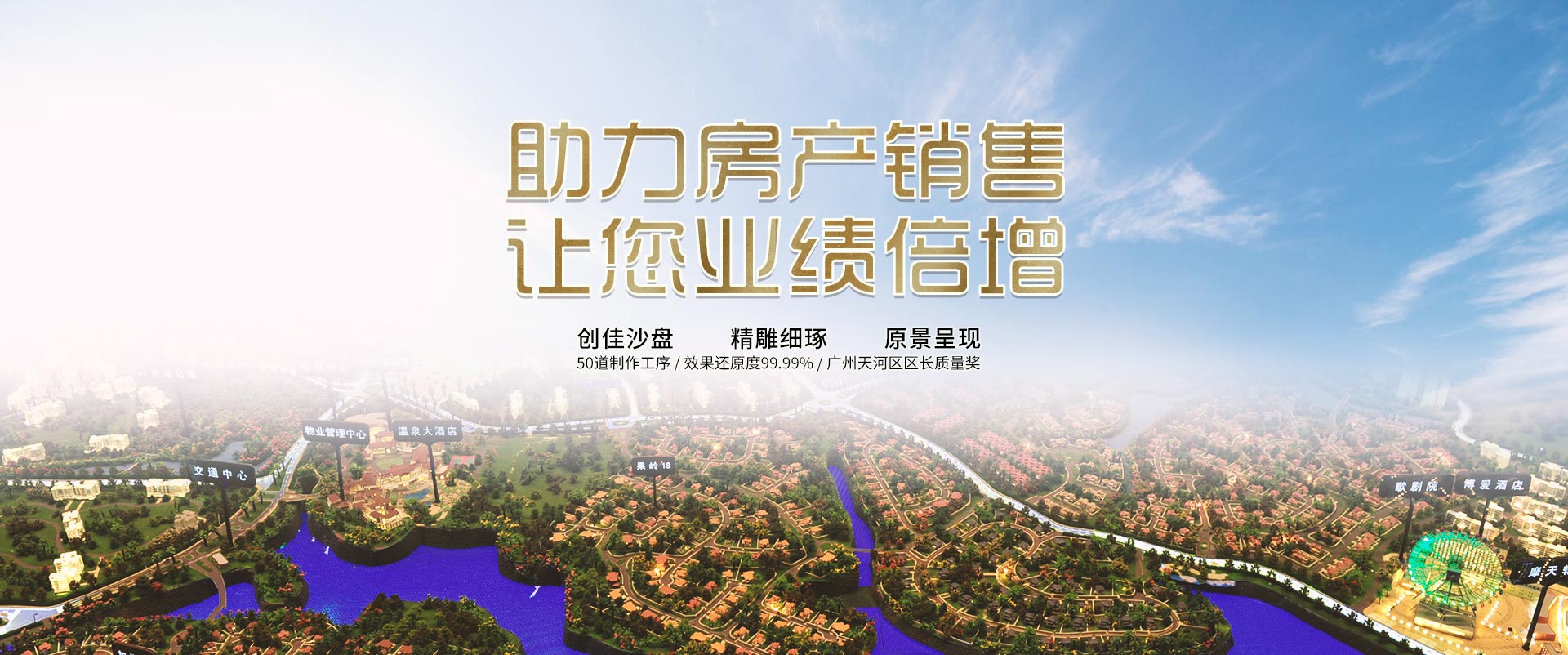 創佳模型-助力房產銷售 讓您業績信增