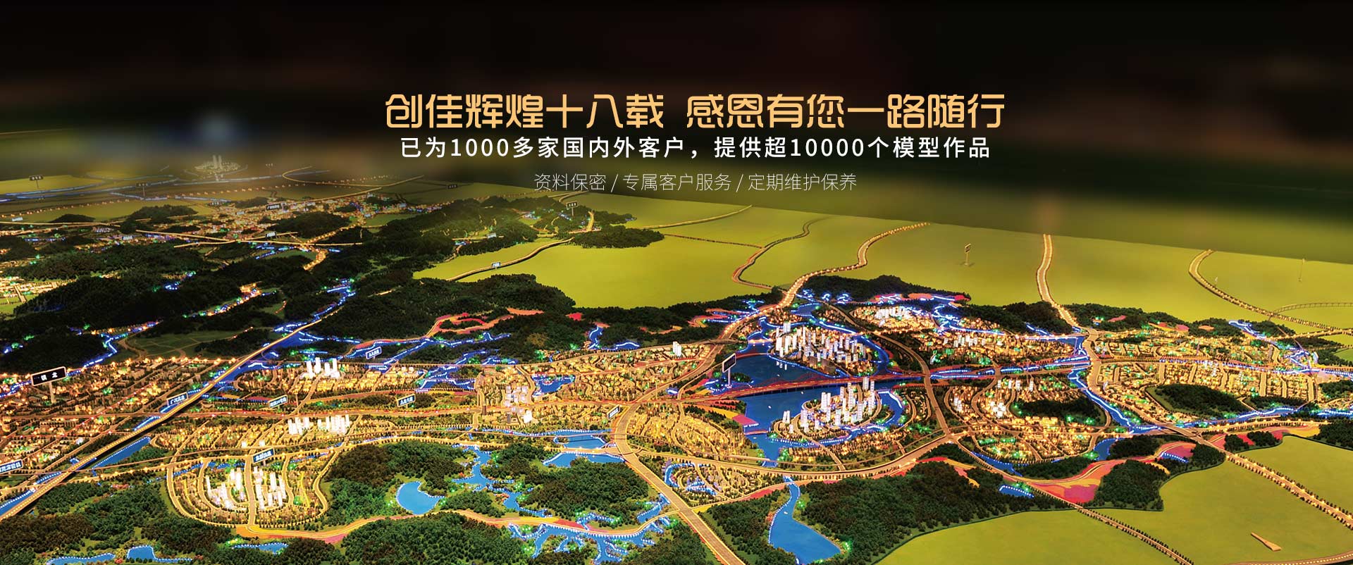 創佳輝煌十八載感恩有自你一路隨行